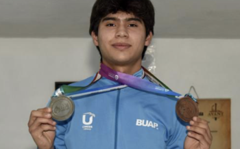 Esgrimista BUAP obtiene dos medallas en Olimpiada Nacional